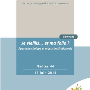 Je vieillis... et ma folie ?