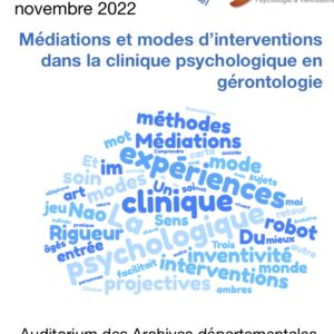 Médiations et modes d'interventions dans la clinique psychologique en gérontologie